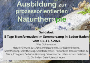 Naturtherapie Ausbildung