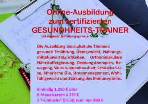 Ausbildung zum Gesundheits-Trainer