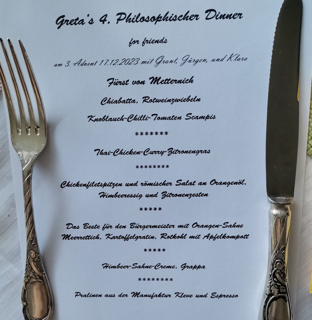 Philo Dinner