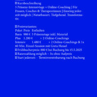 Crashkurs: Naturtherapie & Coaching – kompakt & intensiv