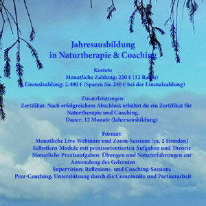 Jahresausbildung in Naturtherapie & Coaching