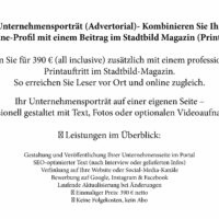 Unternehmensporträt Print und Online